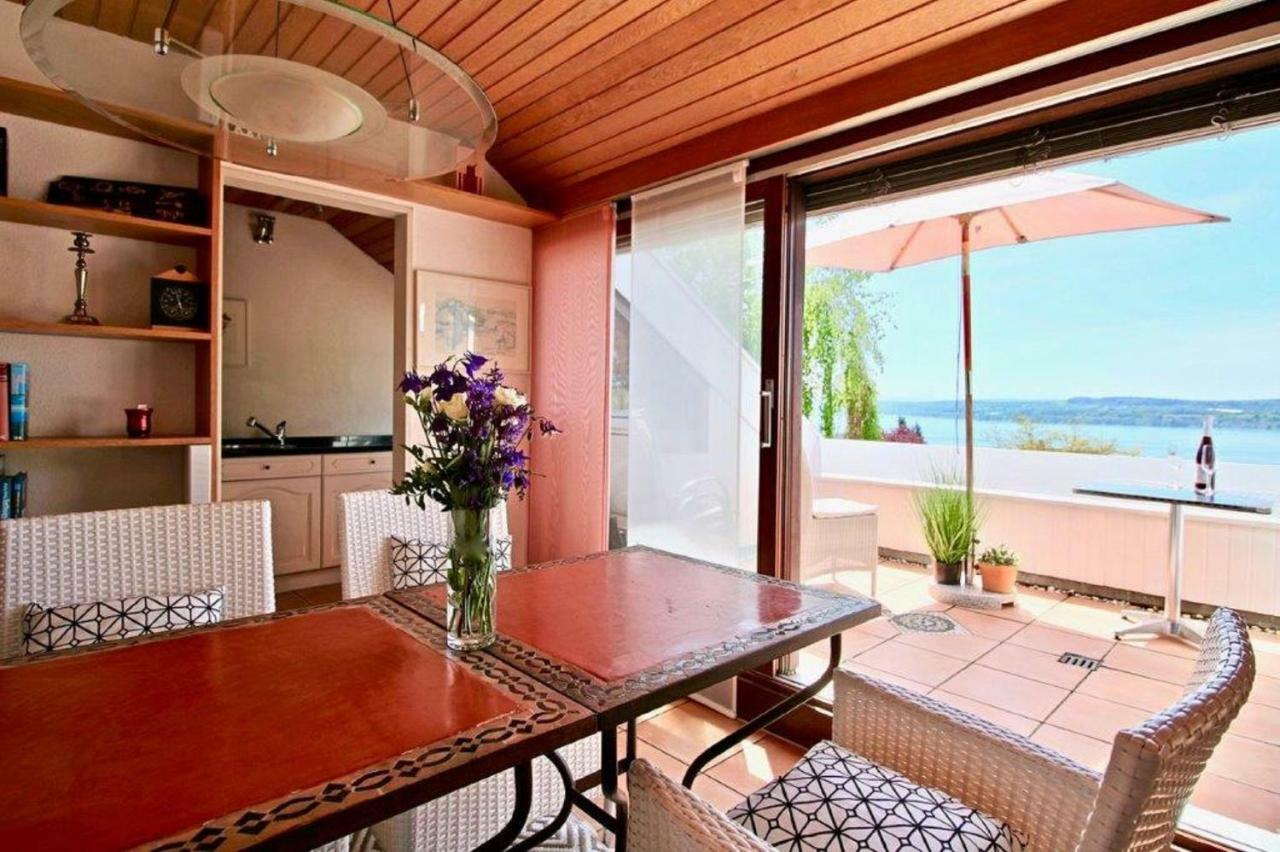Ferienwohnung Mit Seeblick Und Dachterrasse In Ueberlingen Exteriér fotografie