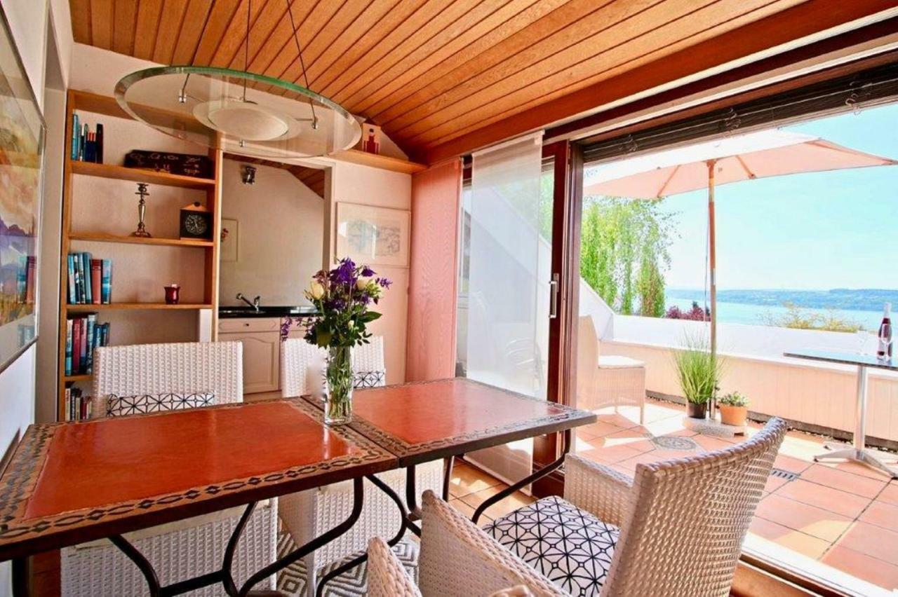 Ferienwohnung Mit Seeblick Und Dachterrasse In Ueberlingen Exteriér fotografie